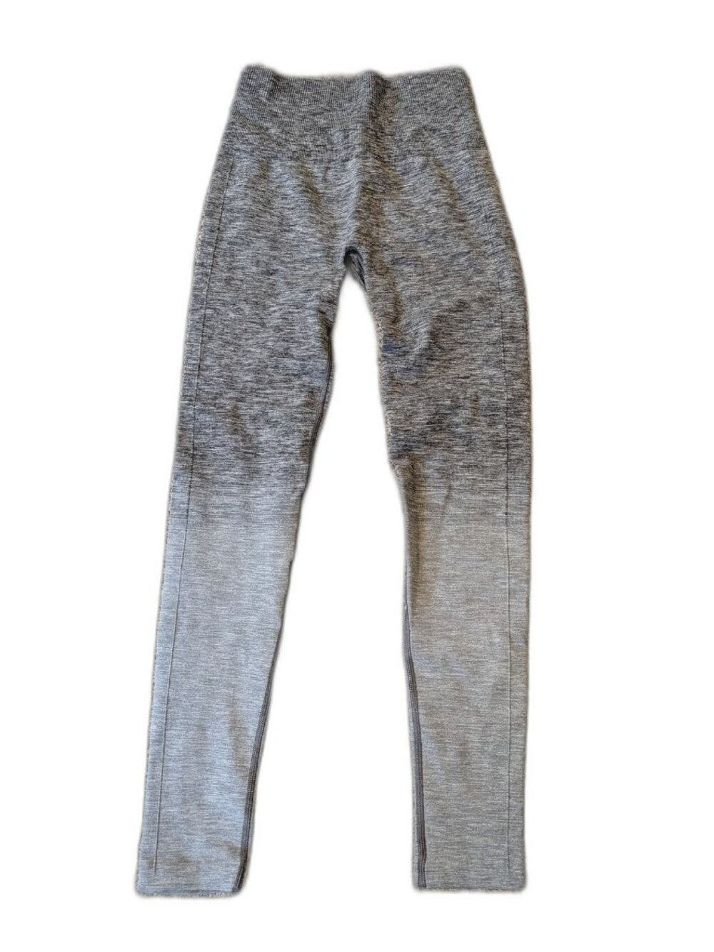 Lululemon Heathered Grey Ombre High Rise Seamless Leggings Full Length